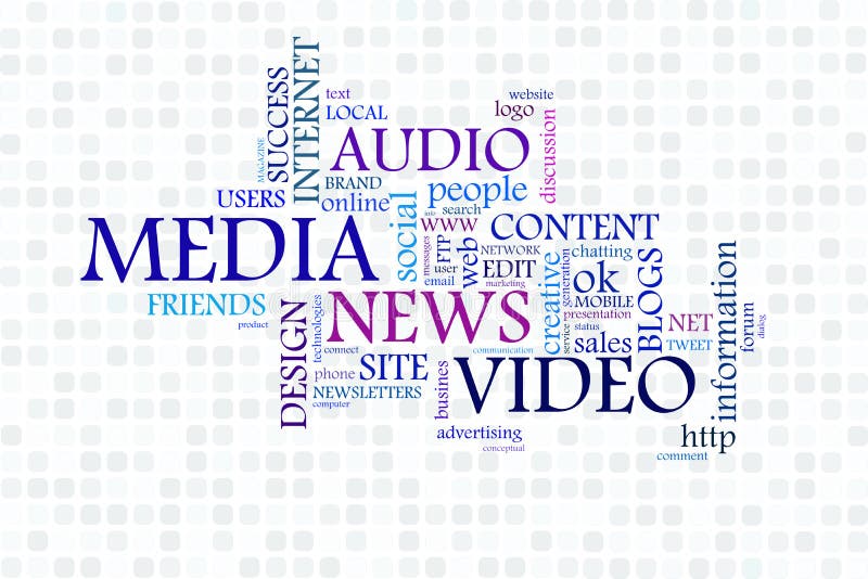 Social Media stock illustration