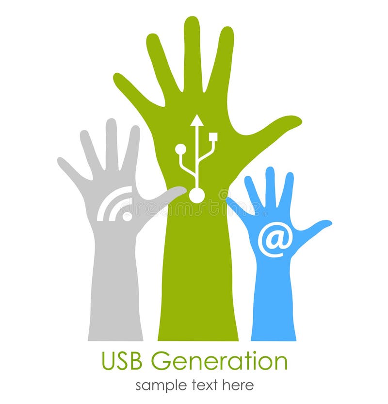 Social media royalty free illustration