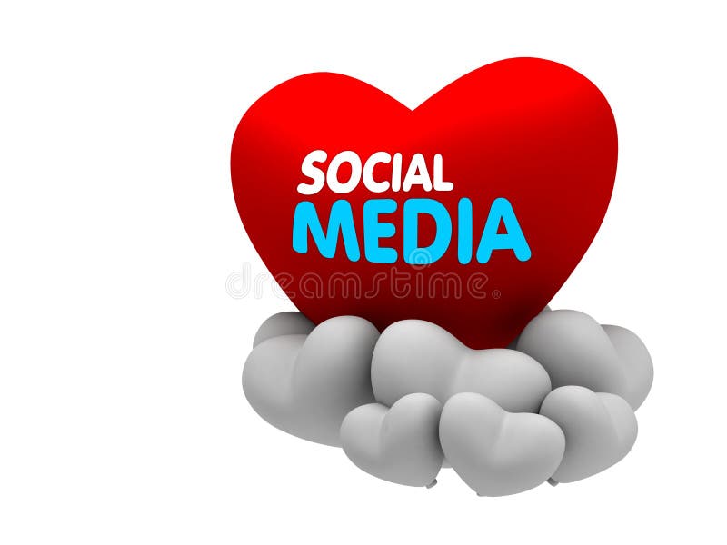 Social media on heart