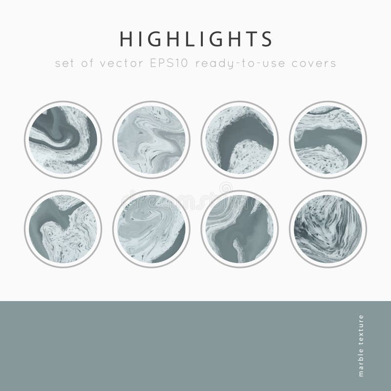 Instagram Highlight Covers Vector Editorial Stock Image - Illustration ...