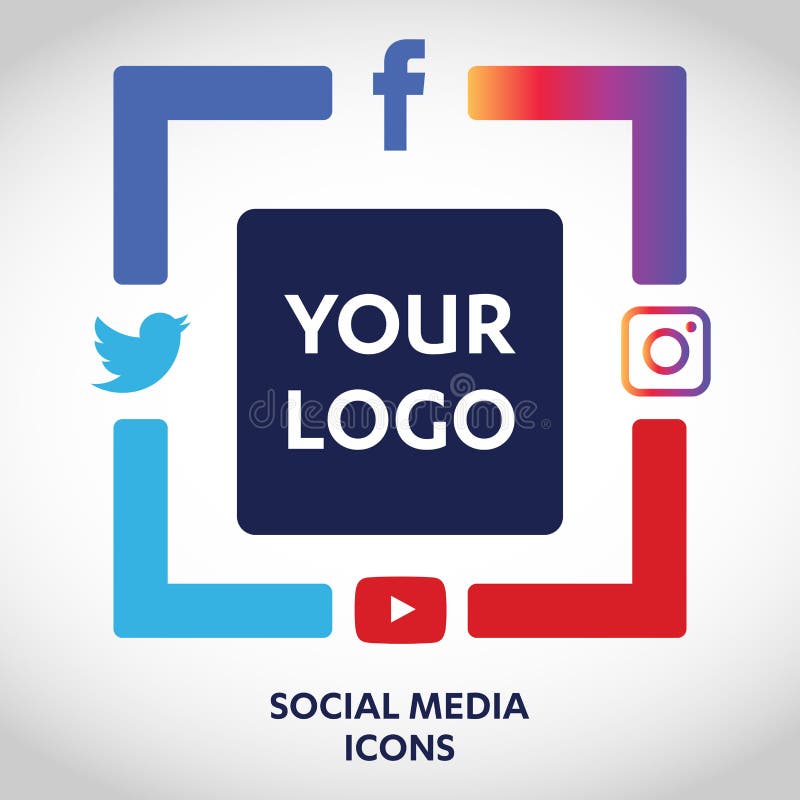 Social Media Icons royalty free illustration Social Media Icons royalty free illustration