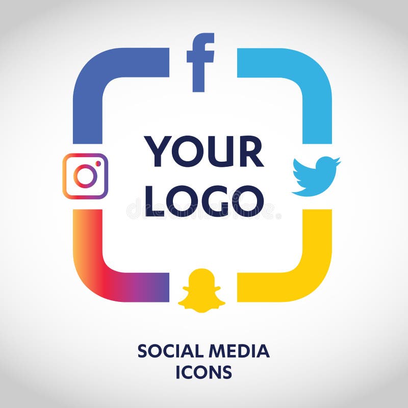 Social Media Icons vector illustration Social Media Icons vector illustration