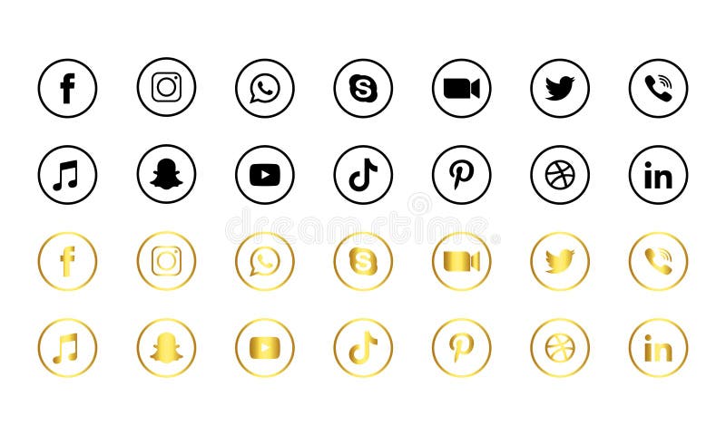 Black Gold Icons Media Stock Illustrations 351 Black Gold Icons Media Stock Illustrations Vectors Clipart Dreamstime