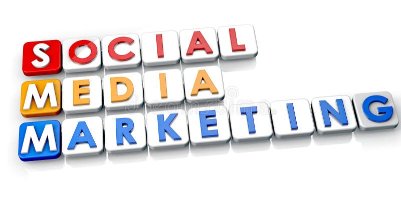 Social Media Marketing stock illustration Social Media Marketing stock illustration