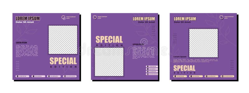 Social Media Posts Template Modern Design For Digital Marketing Online modern-social-media-post-design-15572719-vector-art-at-vecteezy