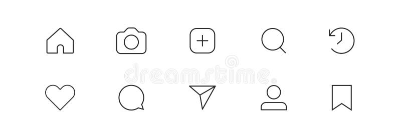 Bubble Like and Comment Icon, Infographic for Mobile App Design. Vector ...