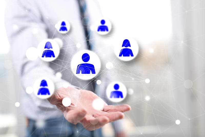 Concept of social network royalty free stock image Concept of social network royalty free stock image