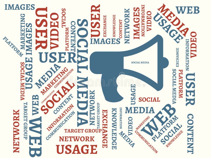 SOCIALT MASSMEDIA - avbilda med ord som förbinds med det SOCIALA MASSMEDIA för ämnet, uttrycker, avbildar, illustrationen vektor illustrationer SOCIALT MASSMEDIA - avbilda med ord som förbinds med det SOCIALA MASSMEDIA för ämnet, uttrycker, avbildar, illustrationen vektor illustrationer