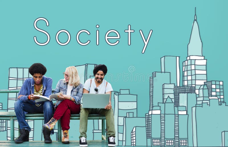 Society Community Unity Network Group Concept Stock Image Image of