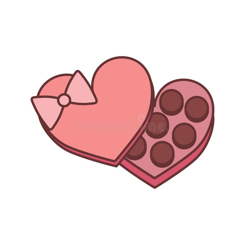 Sockersöta Valentine Gift Vector Illustration Graphic royaltyfri illustrationer Sockersöta Valentine Gift Vector Illustration Graphic royaltyfri illustrationer