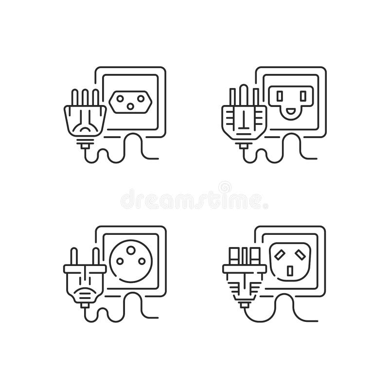 Power Outlet Types Stock Illustrations 147 Power Outlet Types Stock