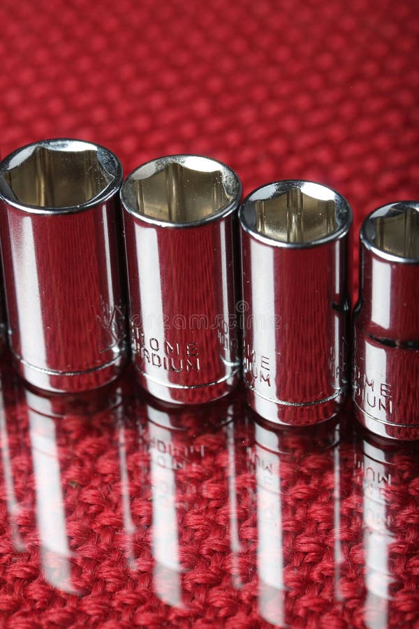 Socket wrenchs royalty free stock photo