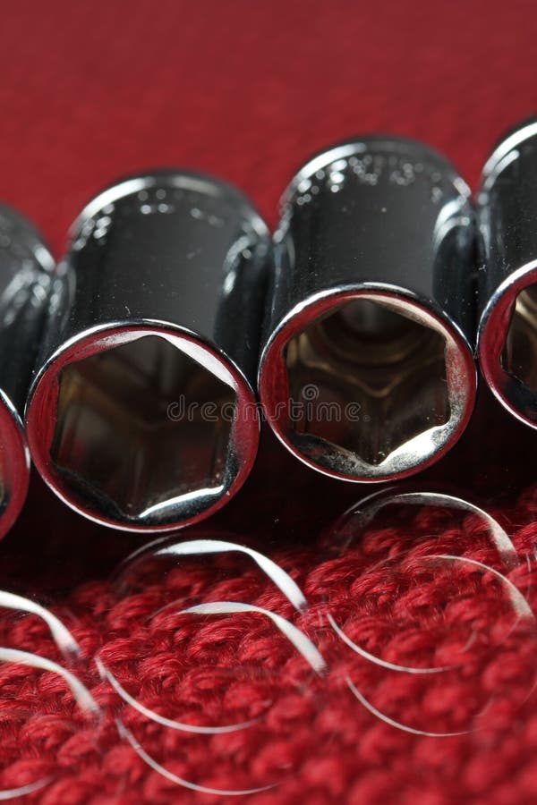 Socket wrenchs 4 stock photography