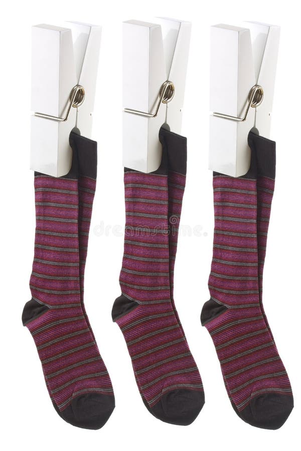 Socks Hanging from Big Pegs Stock Photo Image of giant, male 17817278