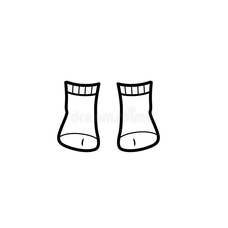 Outline Pair Socks Stock Illustrations – 1,000 Outline Pair Socks Stock ...