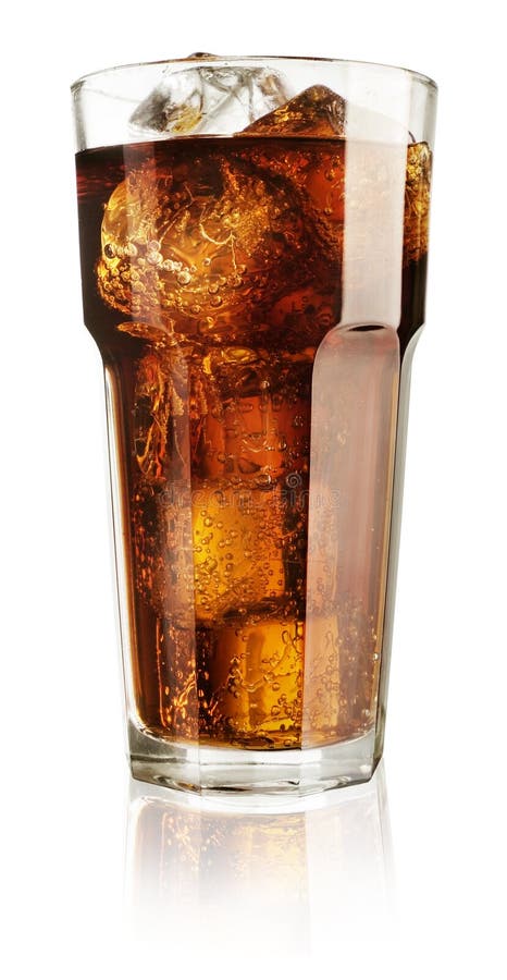 Soda in einem Glas stockfotografie Soda in einem Glas stockfotografie