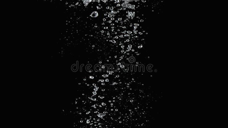 Soda water splashing drop in black background royalty free stock photography