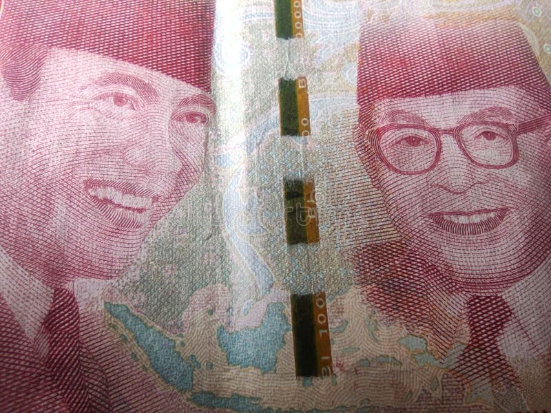 Soekarno e Muhammad Hatta foto de stock royalty free