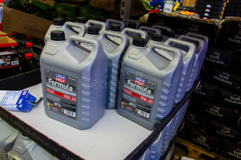 Motor Oil Liqui Moly 5W-30 Synthoil High Tech Editorial Stock Image - Image  of label, cutout: 119173829