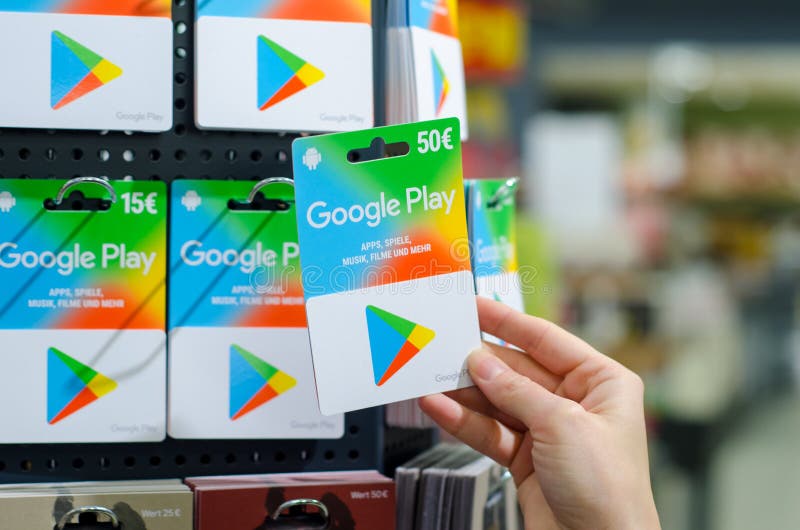 Google play store gift cards hi-res stock photography and images - Alamy