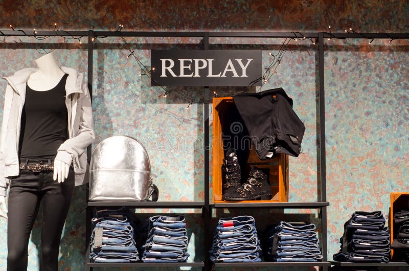 Replay Jeans Shop Stock Photos - Free & Royalty-Free Stock Photos Dreamstime