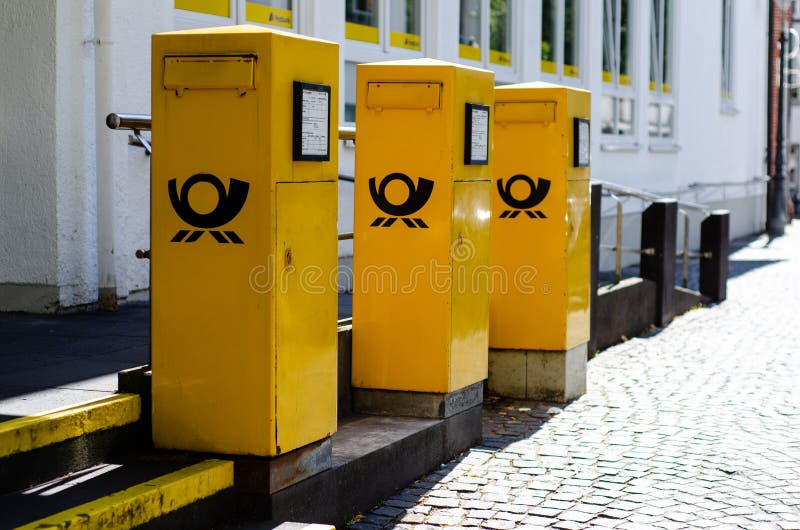 German mailboxes editorial image. Image of postbox, copyspace 62654970