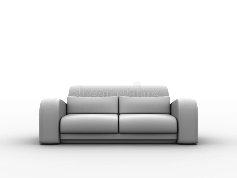 Sofa royalty free illustration