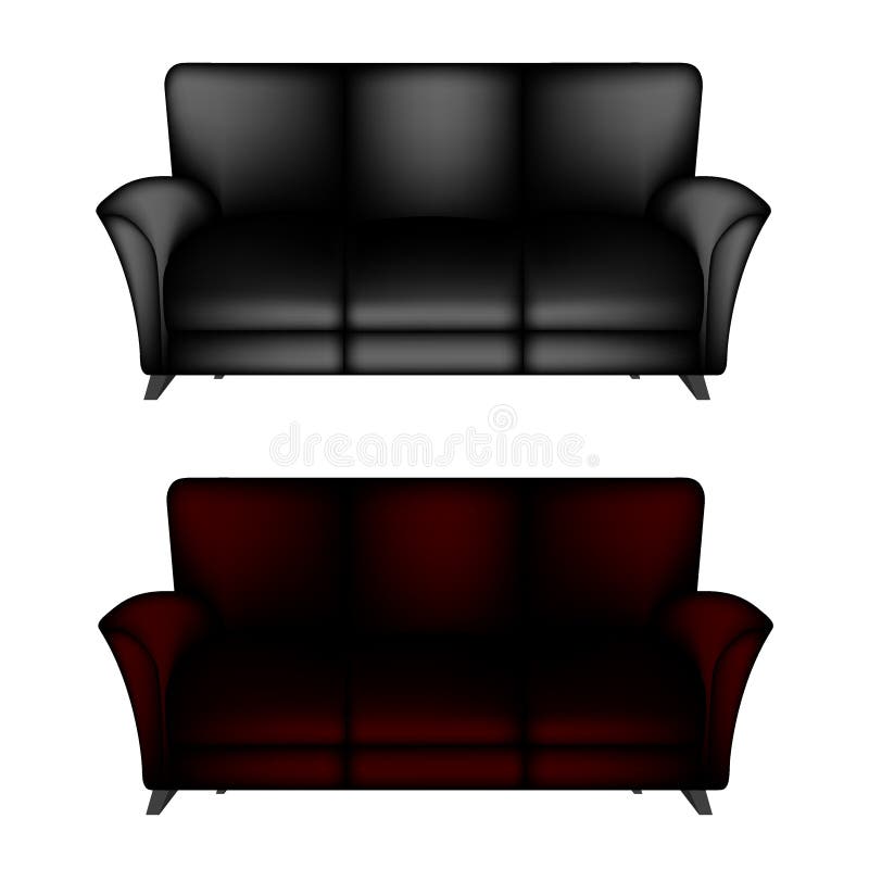 Sofa Chair stock vector. Illustration of foam, artist - 36288548