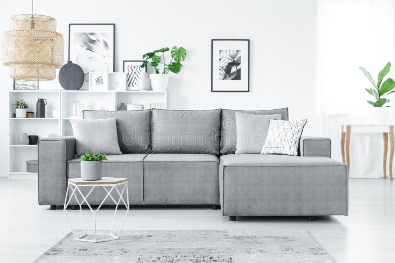 Sofa In Living Room fotografia stock libera da diritti