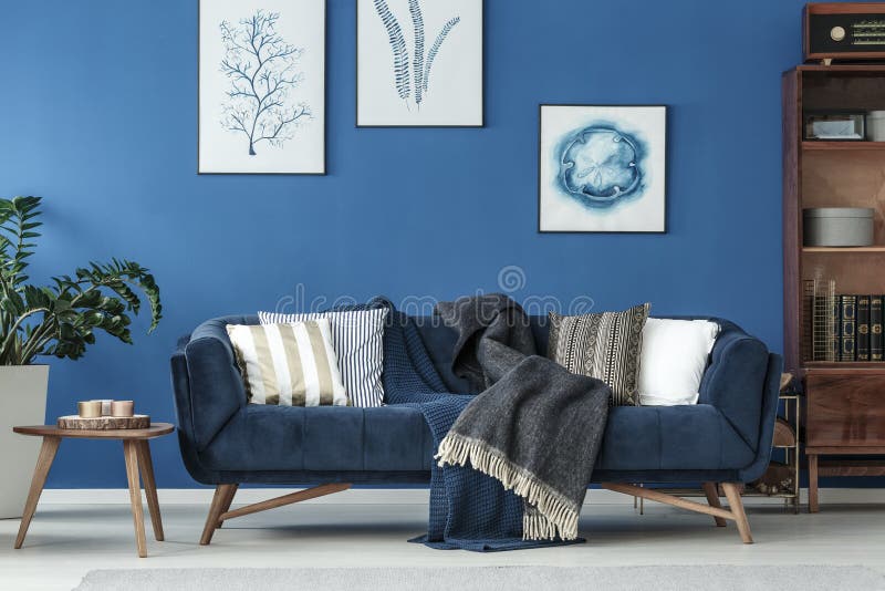 Sofa In Living Room immagini stock
