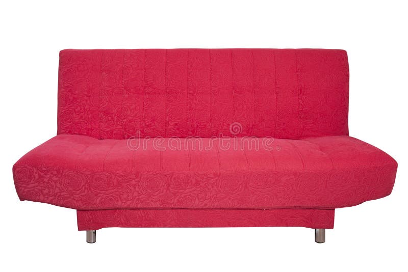 Sofa rouge image stock. Image du facile, décoration, élégance 32149011
