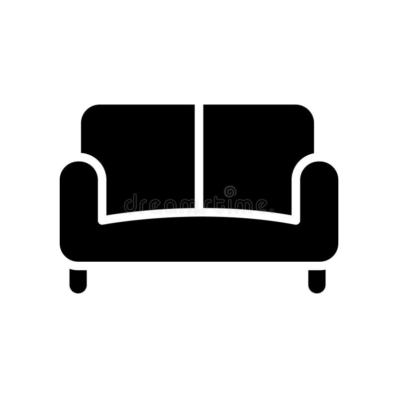 SofaSymbolVorlage vektor abbildung. Illustration von element 250454833