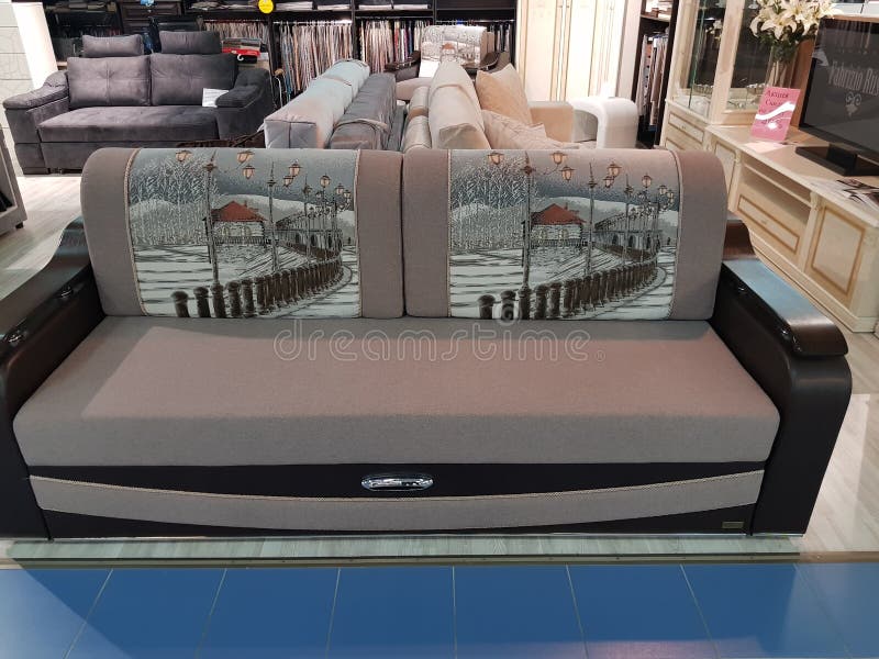 Sofas on sale in the store royalty free stock photos Sofas on sale in the store royalty free stock photos