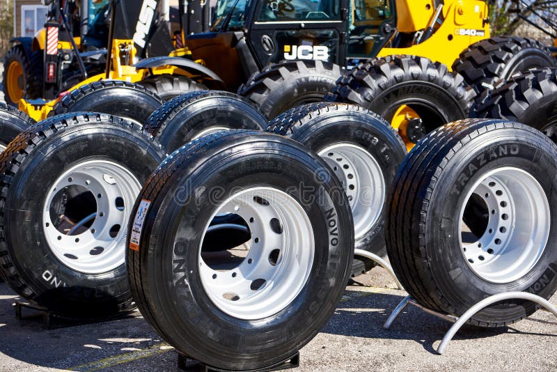 Sofia, Bulgaria, March 29, 2023 Industrial Construction Transport