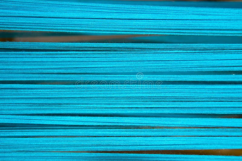 Soft Blue cotton thread for abstract background royalty free stock photography