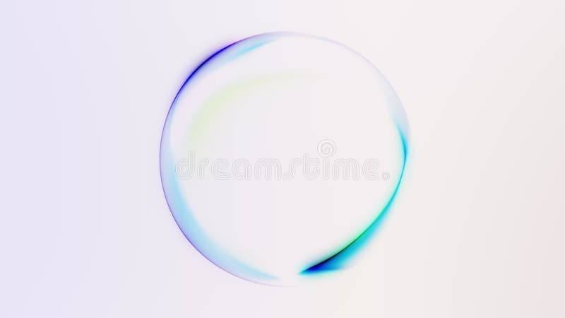 Soft blue and purple gradient digital sphere with gentle flowing motion. Bright minimal orb animation with smooth transitions and vector illustration