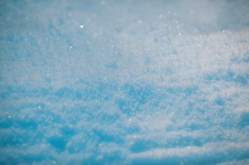 Soft blue snow blankets the ground, glistening under bright sunlight, creating a calm and tranquil winter atmosphere royalty free illustration