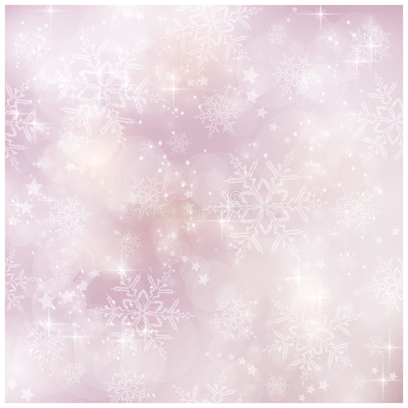 Winter Bokeh Background Seamless Horizontally Stock Vector ...