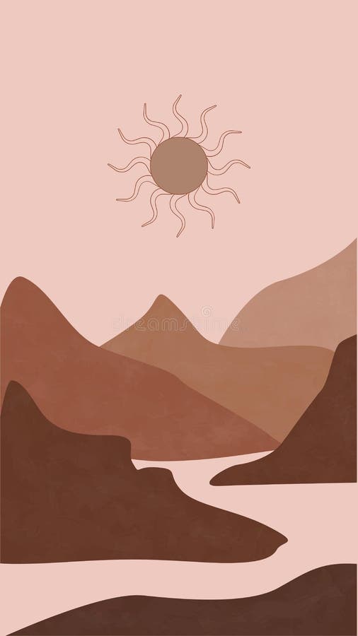 https://thumbs.dreamstime.com/b/soft-brown-pastel-minimalist-simple-abstract-authentic-modern-boho-aesthetic-cute-landscape-phone-wallpaper-251343242.jpg