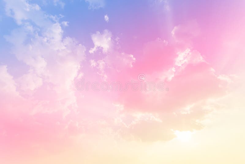 Soft cloud background stock image. Image of pink, background