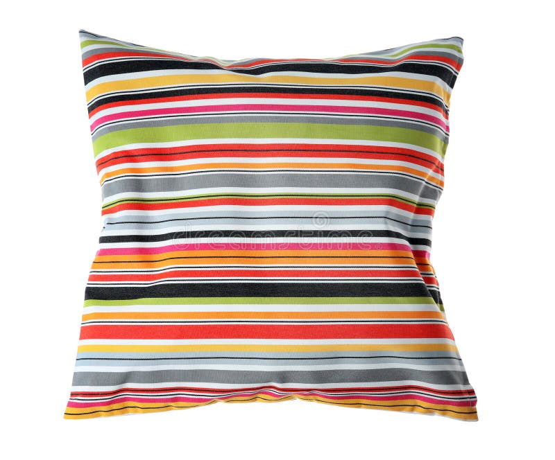 Soft decorative pillow stock photo. Image of background 121737292