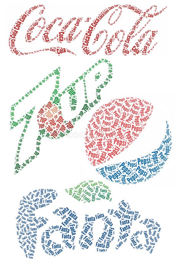 Soft Drink Brands Logos Stock Illustrations 6 Soft Drink Brands Logos