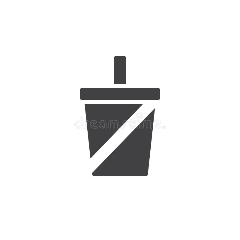 Soft drink icon vector