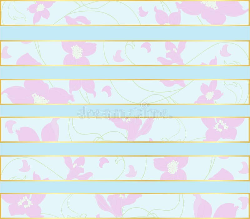 Soft floral pattern stock vector. Illustration of pattern 65499464