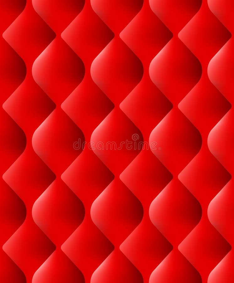 Quilted Pattern Vector White Soft Neutral Background Seamless