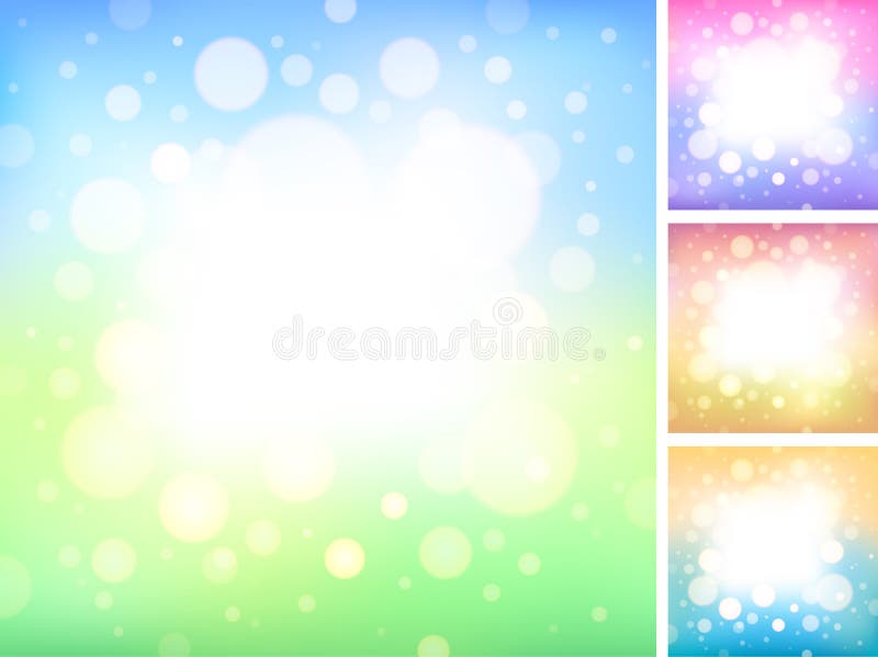 Soft Glowing Circle Background royalty free illustration