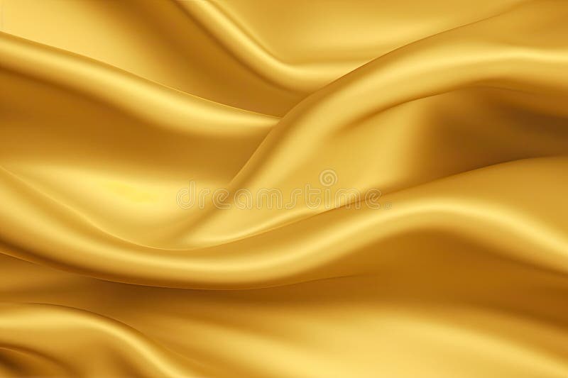 Soft Gold Luxury Silk Fabric for Background, Smooth Elegant Gold Satin ...