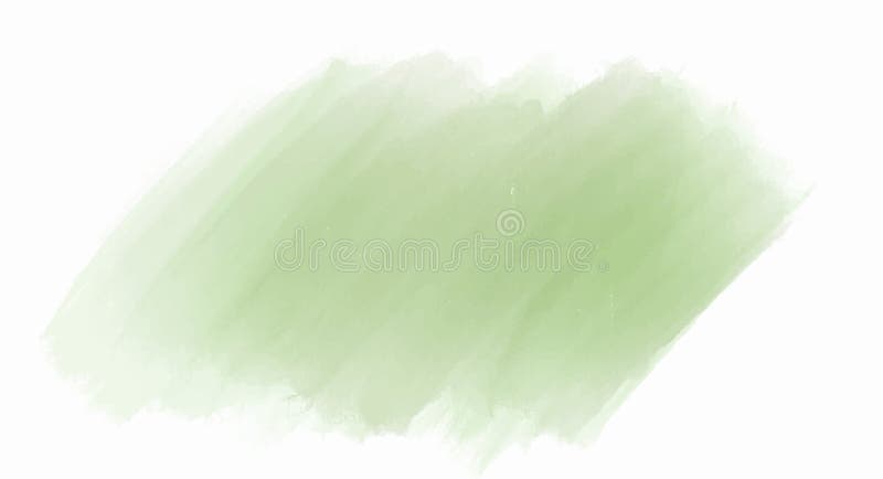 Soft Green watercolor background for your design, watercolor background concept, vector