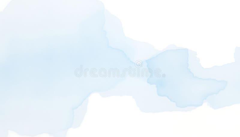 Light blue watercolor wash, abstract paint texture, soft pastel background, Stock Photo, Generative AI vector illustration