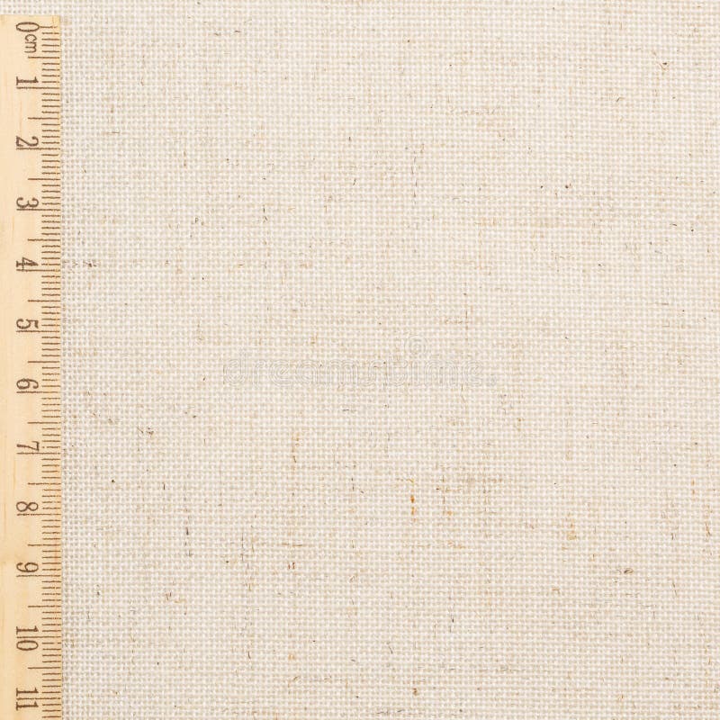Soft Linen Fabric for Sewing Clothes and Ethnic Clothing Stock Photo